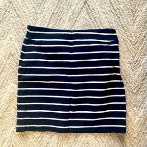 Banana Republic Striped Mini Skirt